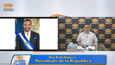 Nayib Bukele en Hablemos Claro