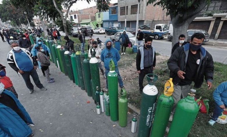 Perú tanques oxígeno