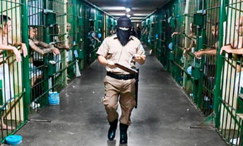 casos de covid19 en el sistema penitenciario El Salvador