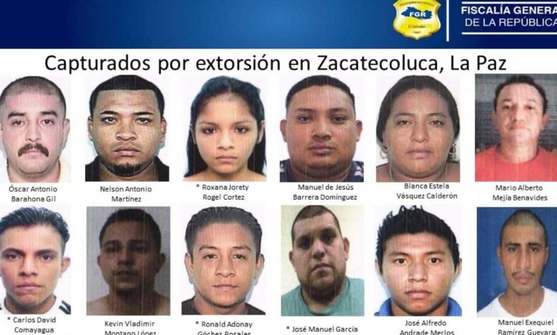 FGR captura empleados de la alcaldía de Zacatecoluca
