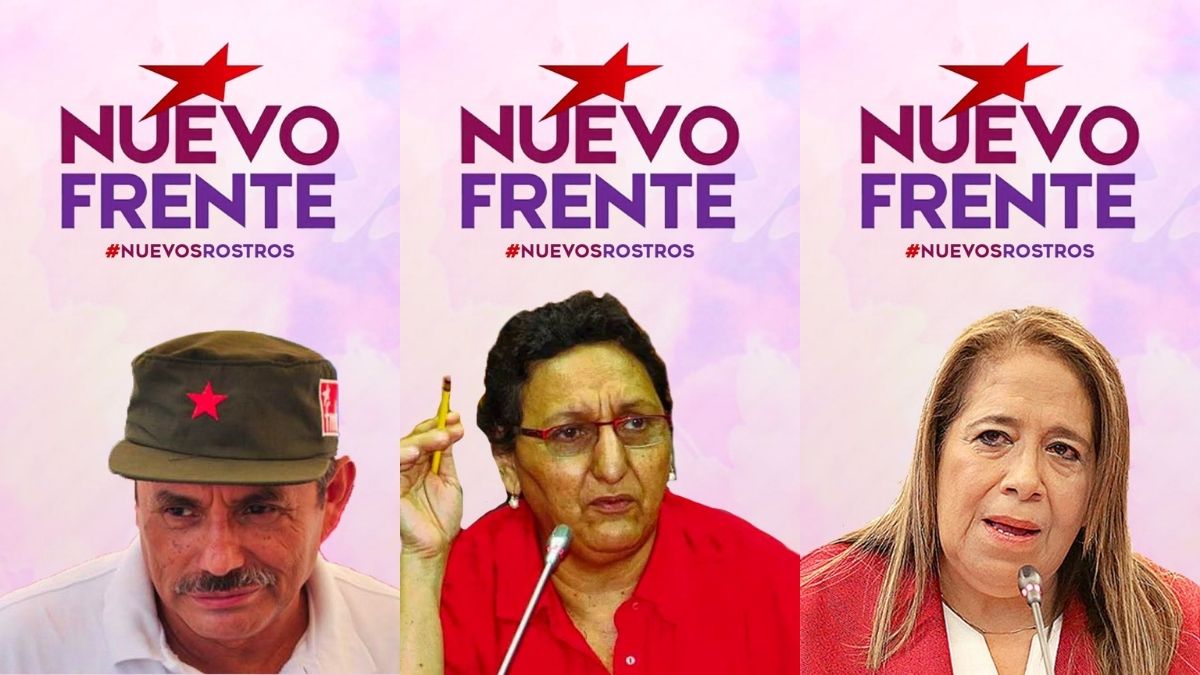 Nuevo Frente FMLN logo de campaña