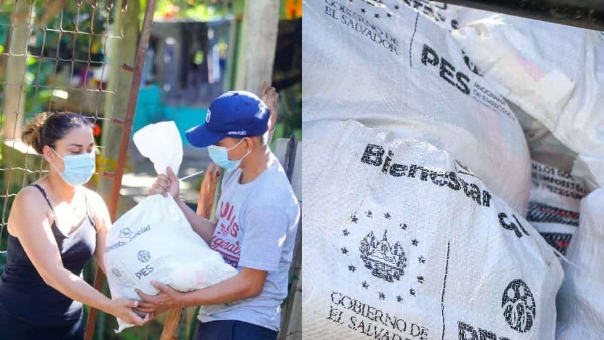 Gobierno Entrega Paquetes De Alimentos En Diferentes Puntos De San Salvador