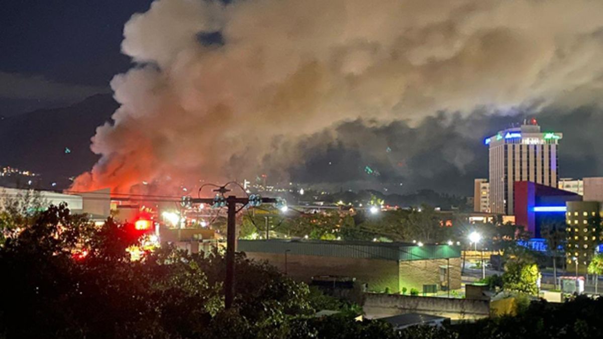 Incendio Pueblo Viejo