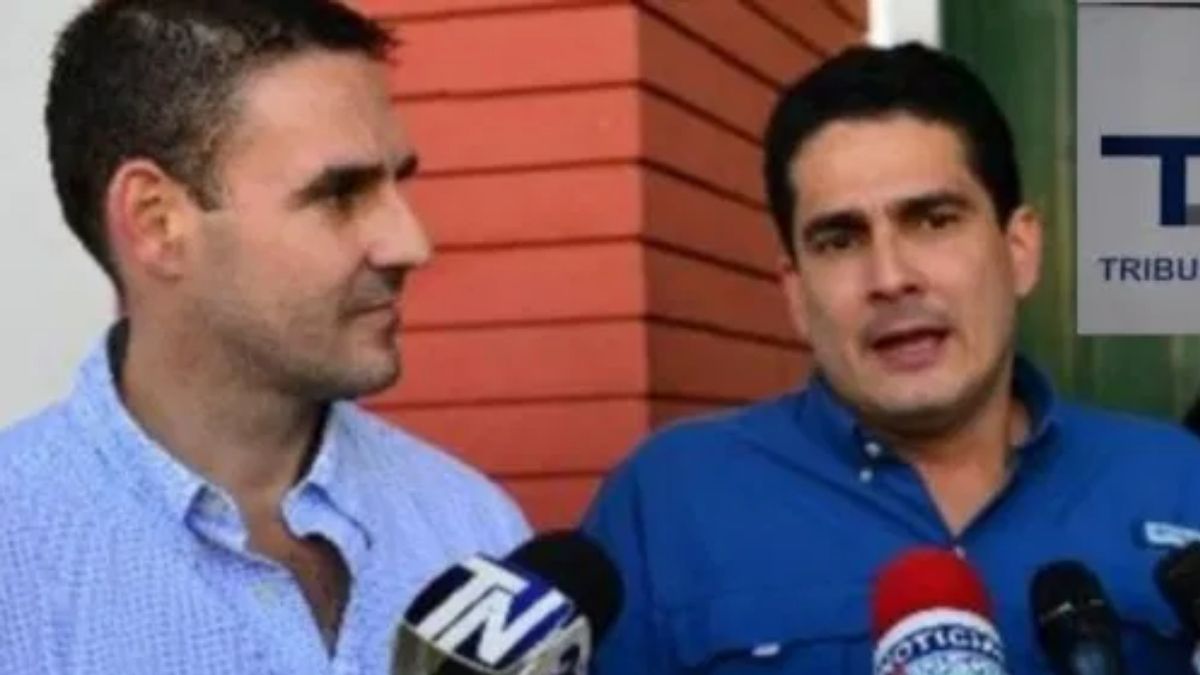 Ernesto Myshondt y Roberto d’Aubuisson