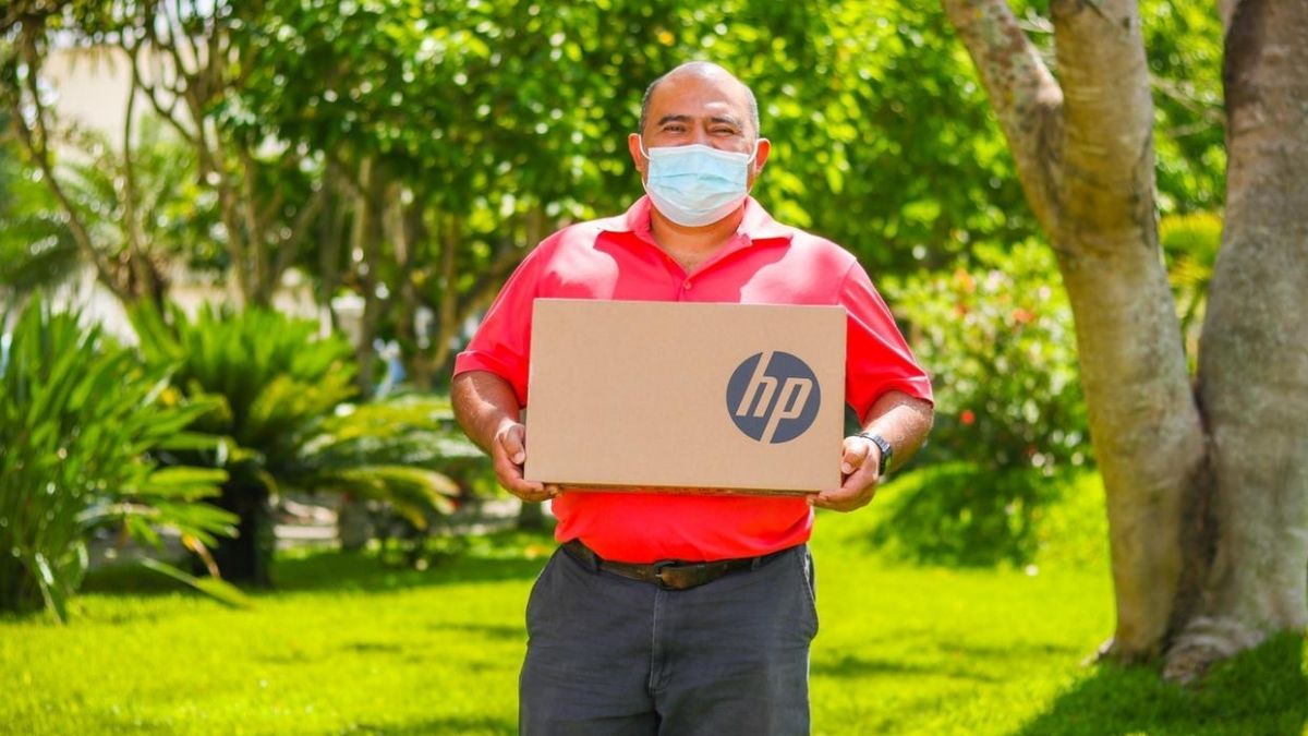 Entrega de computadoras