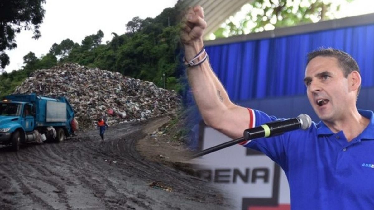 Ernesto Muyshondt deja problema de basura en Ss (2)