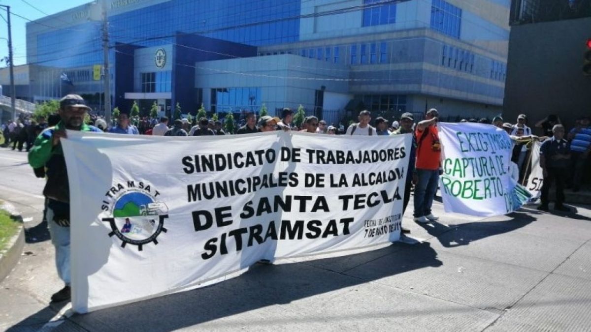 Trabajadores de Santa Tecla