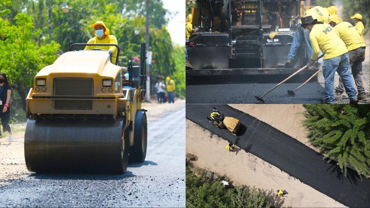 MOP construye nueva carretera en San Pablo Tacachico