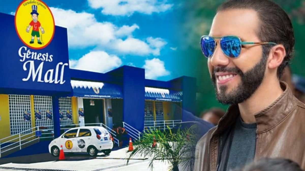 Nayib Bukele pide ir a comprar a variedades genesis