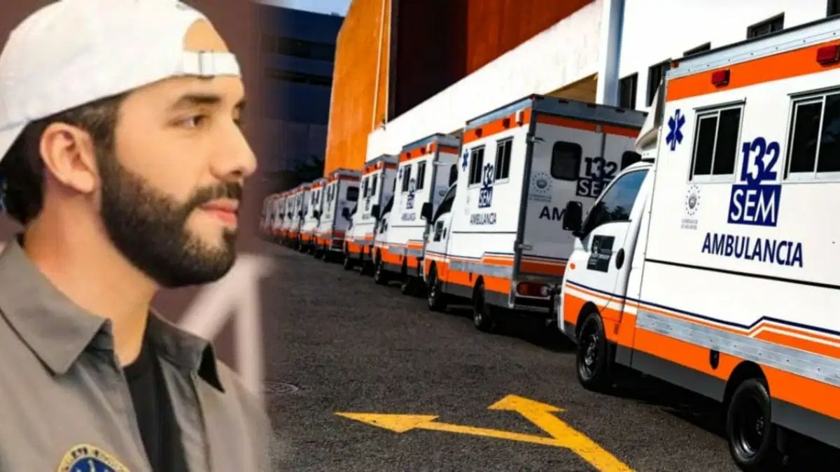 Nayib ambulancia