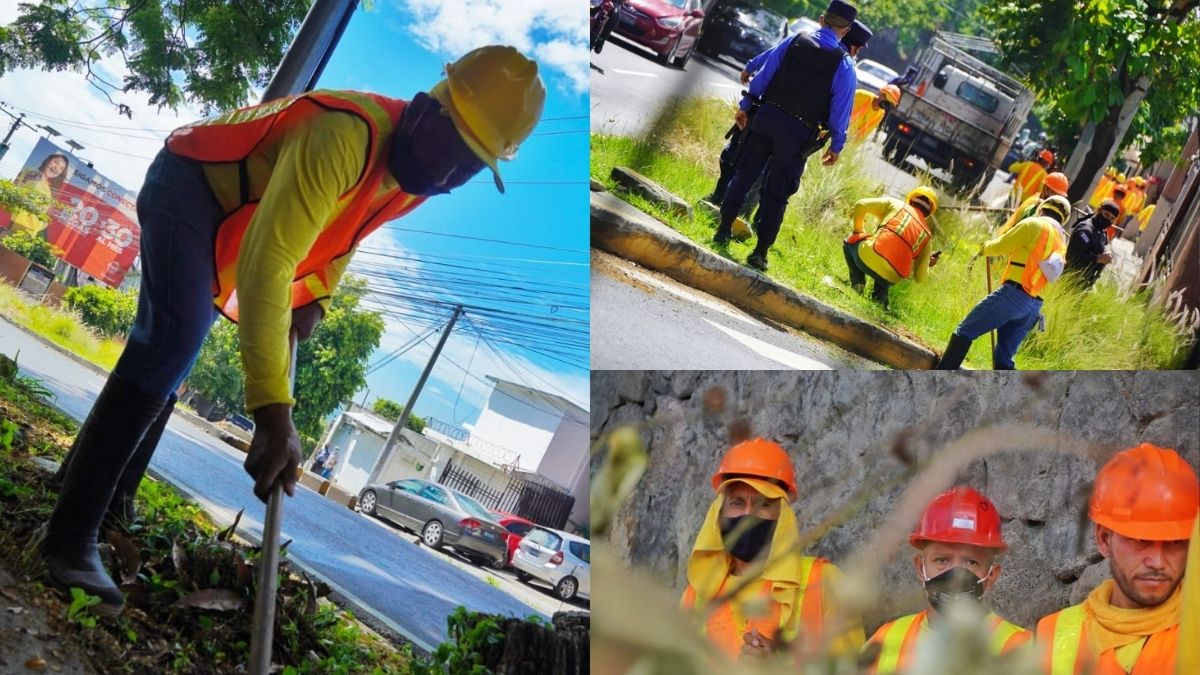 Plan Cero Ocio ejecuta desarrolla limpieza en calles y cunetas