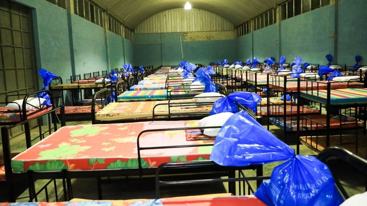 Gobierno pone a disposición mega albergues
