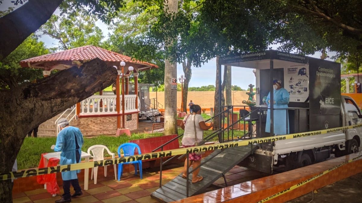 Cabinas móviles del MINSAL llegan a San Juan Nonualco