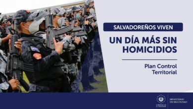 El Salvador registro otro día sin homicidios