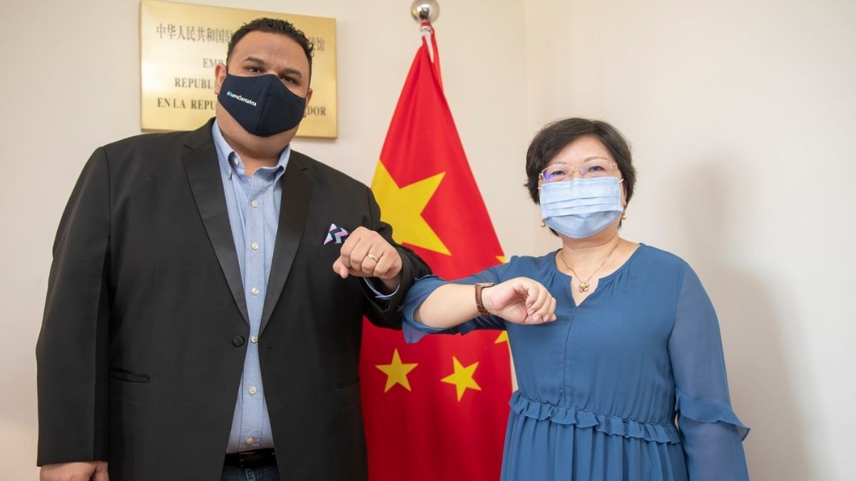 Alcalde de Santa Ana Gustavo Acevedo busca cooperación internacional con China