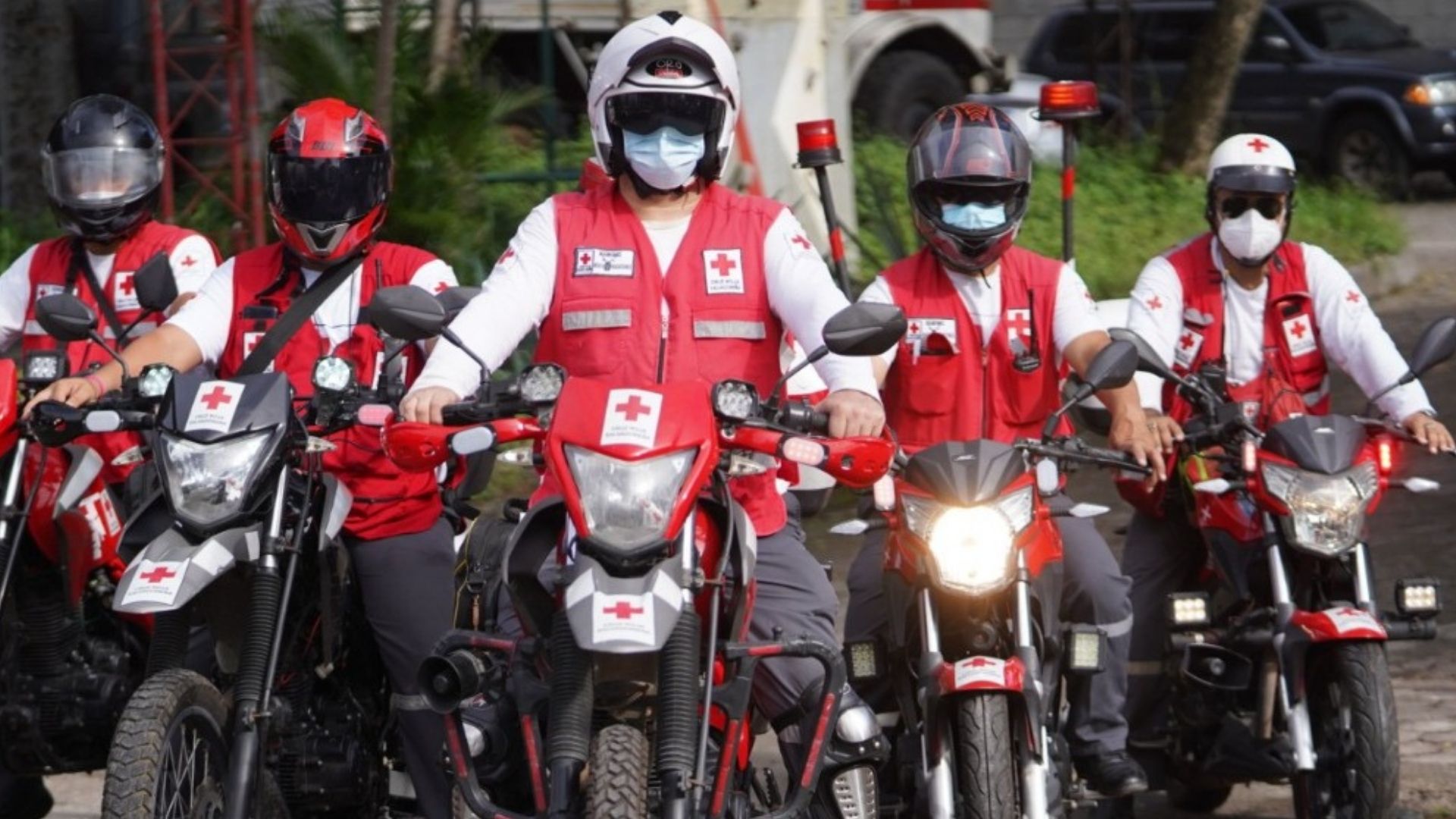 Durante emergencias del período vacacional Cruz Roja brinda atención Motorizada