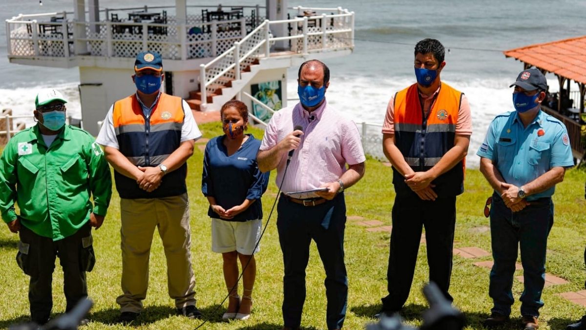 Gobierno verifica se cumplan protocolos de bioseguridad en destinos turísticos en La Libertad