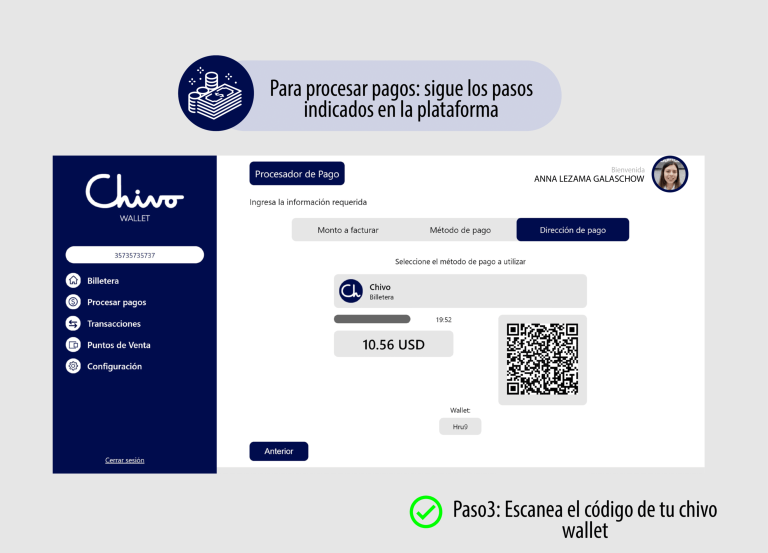 Gobierno difunde primeras imágenes sobre cómo funcionará la Chivo wallet