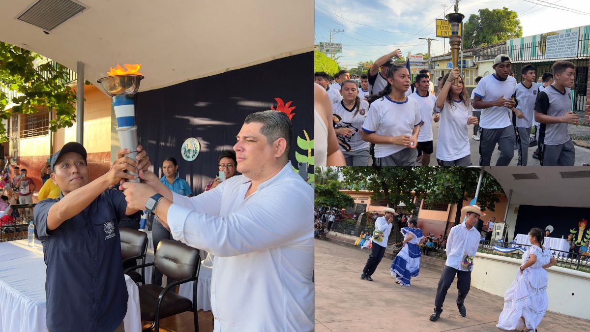 Santiago Nonualco Recibió La Antorcha Centroamericana De La Confraternidad Santiago Nonualco 2697