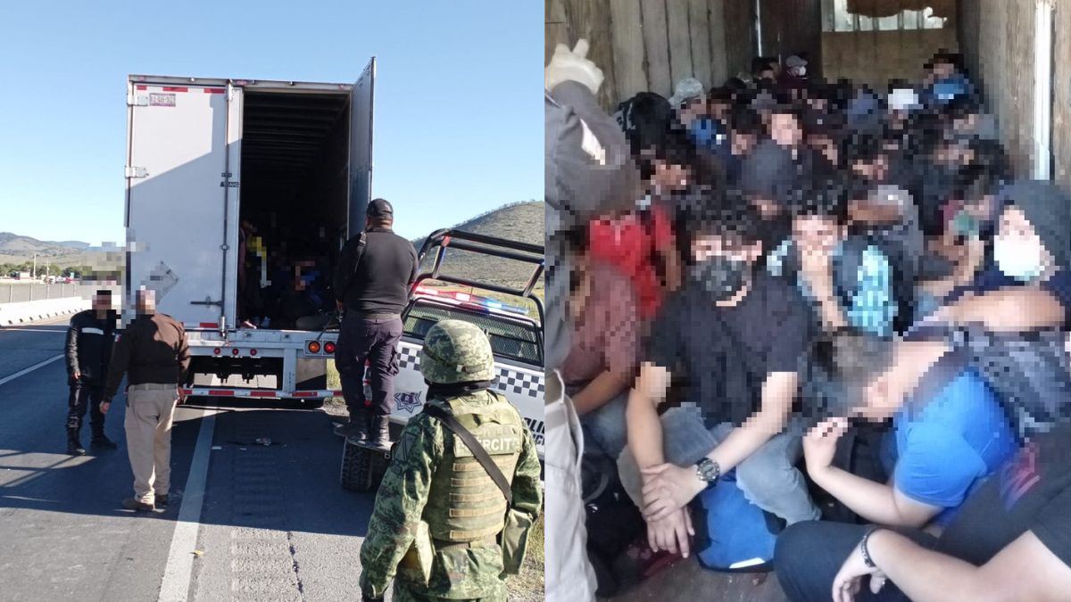 Migrantes capturados